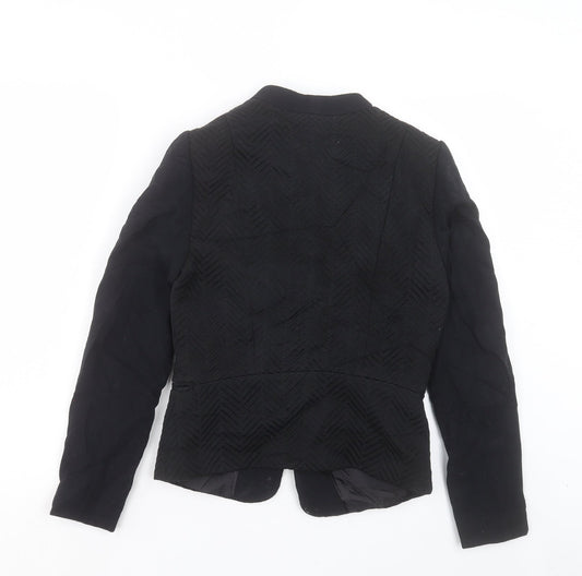 Womens UK Size 6 H&M Black Jacket