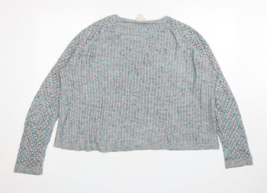 Womens UK Size 16 Monsoon Grey Pullover Jumper