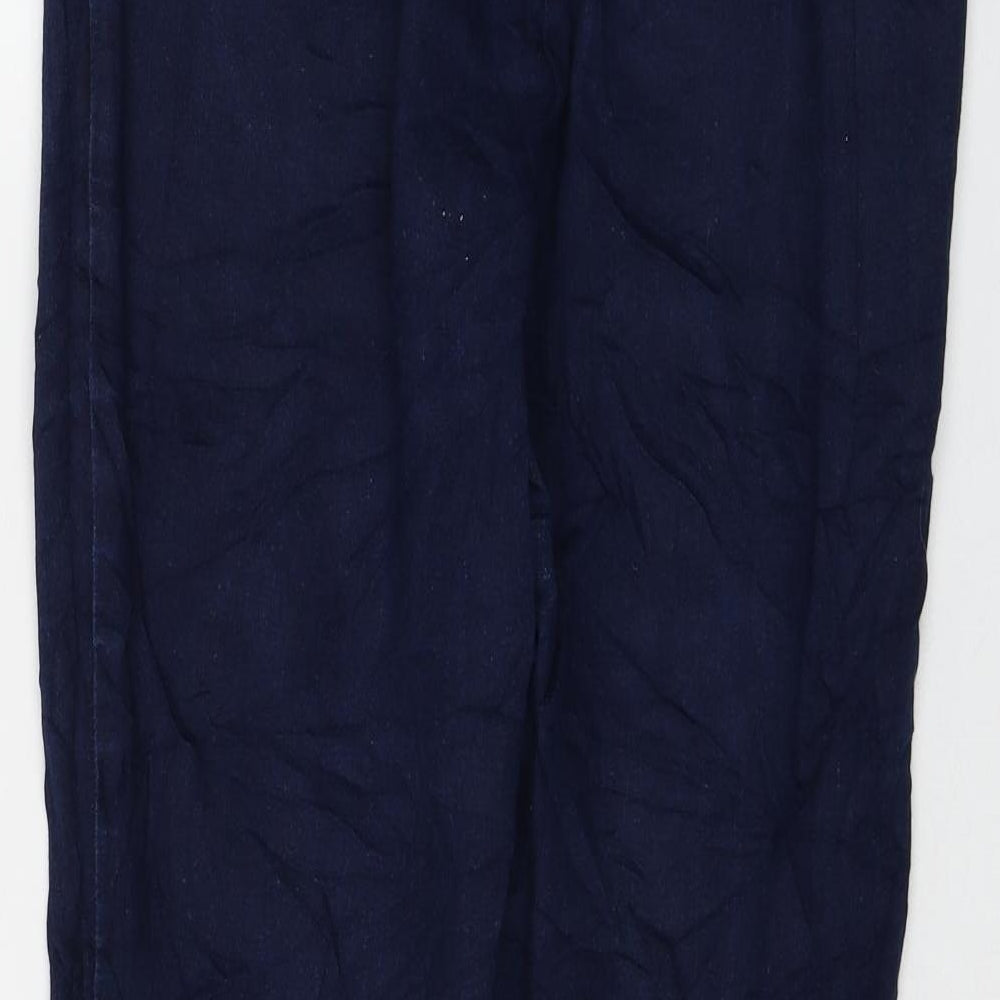 Phase Eight Womens Blue Cotton Skinny Jeans Size 30 in L30 in Regular Zip