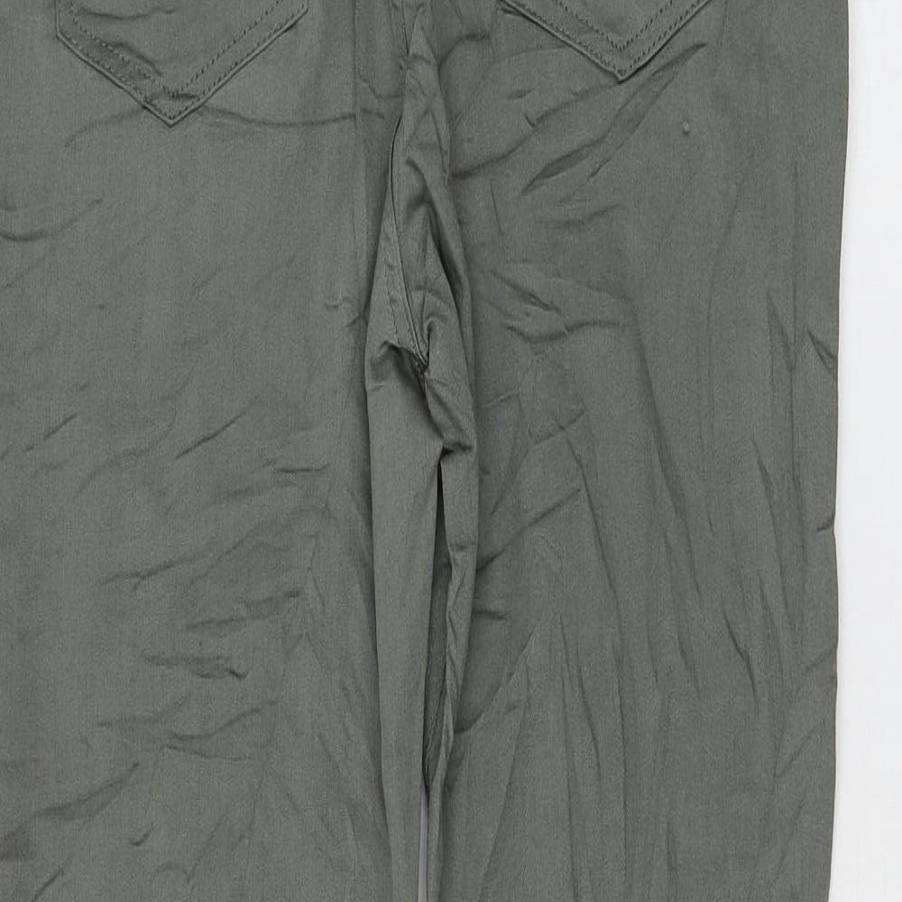 Womens UK Size 32 in Preworn Regular Fit Jegging Green Jeans