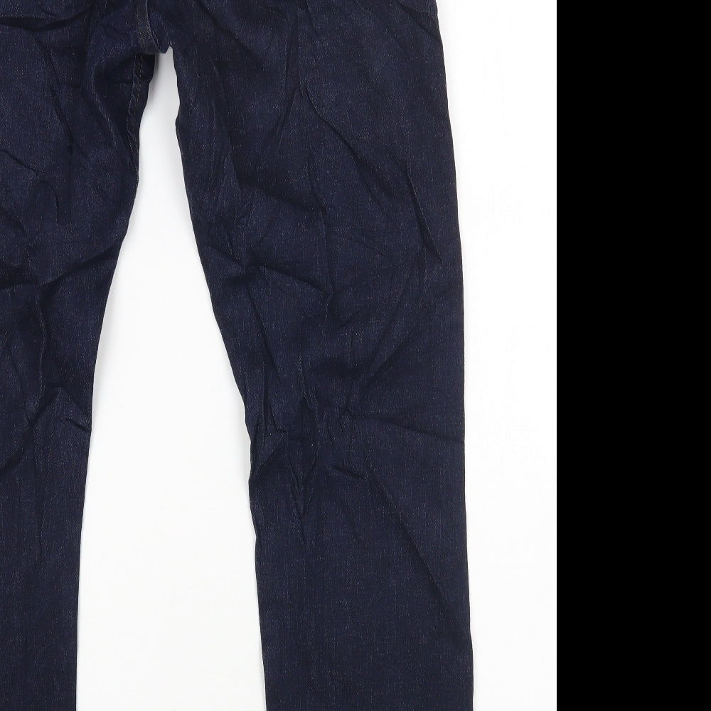 Womens UK Size 34 Marks and Spencer Regular Fit Skinny Blue Jeans