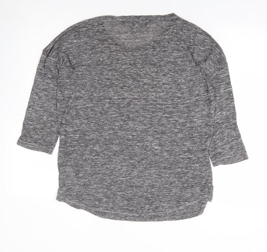 Womens UK Size 14 NEXT Grey Basic Blouse