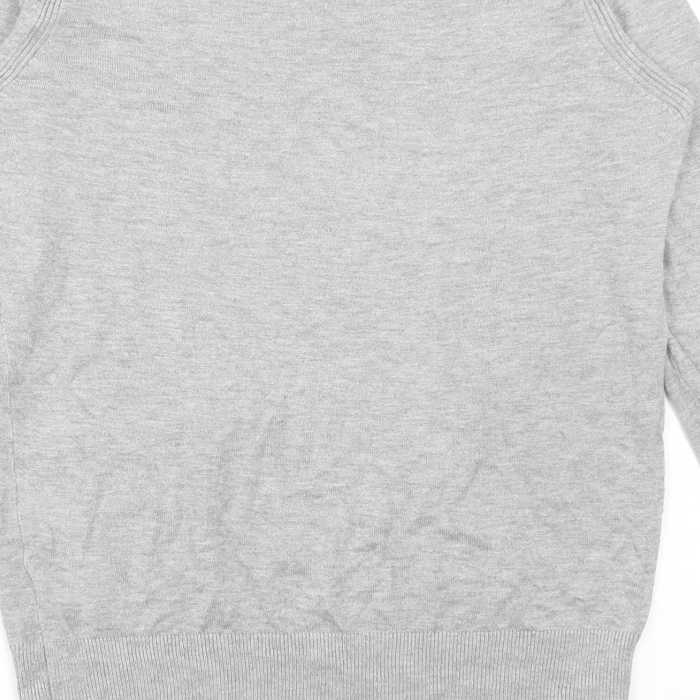 Womens UK Size 12 PEP&CO Grey Pullover Jumper