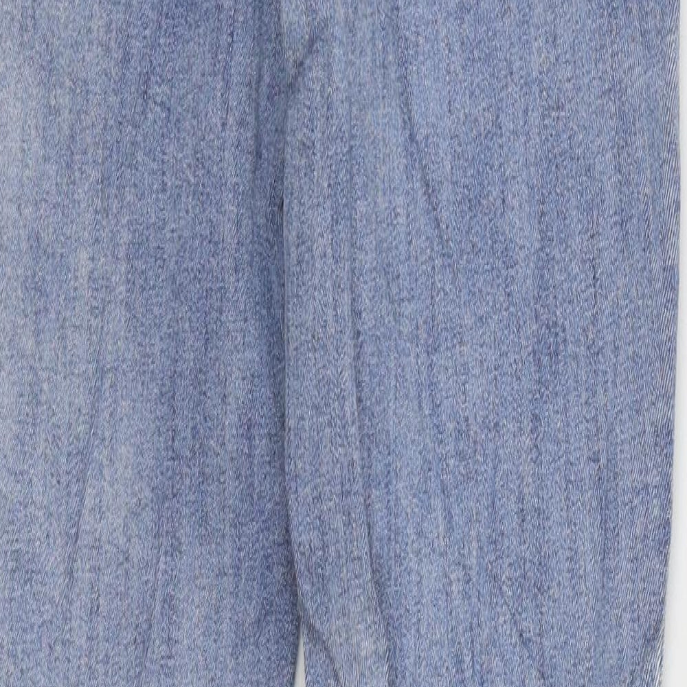 Womens UK Size 10 H&M Regular Fit Skinny Blue Jeans