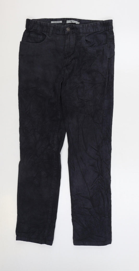 Womens UK Size 30 in TU Regular Fit Grey Trousers