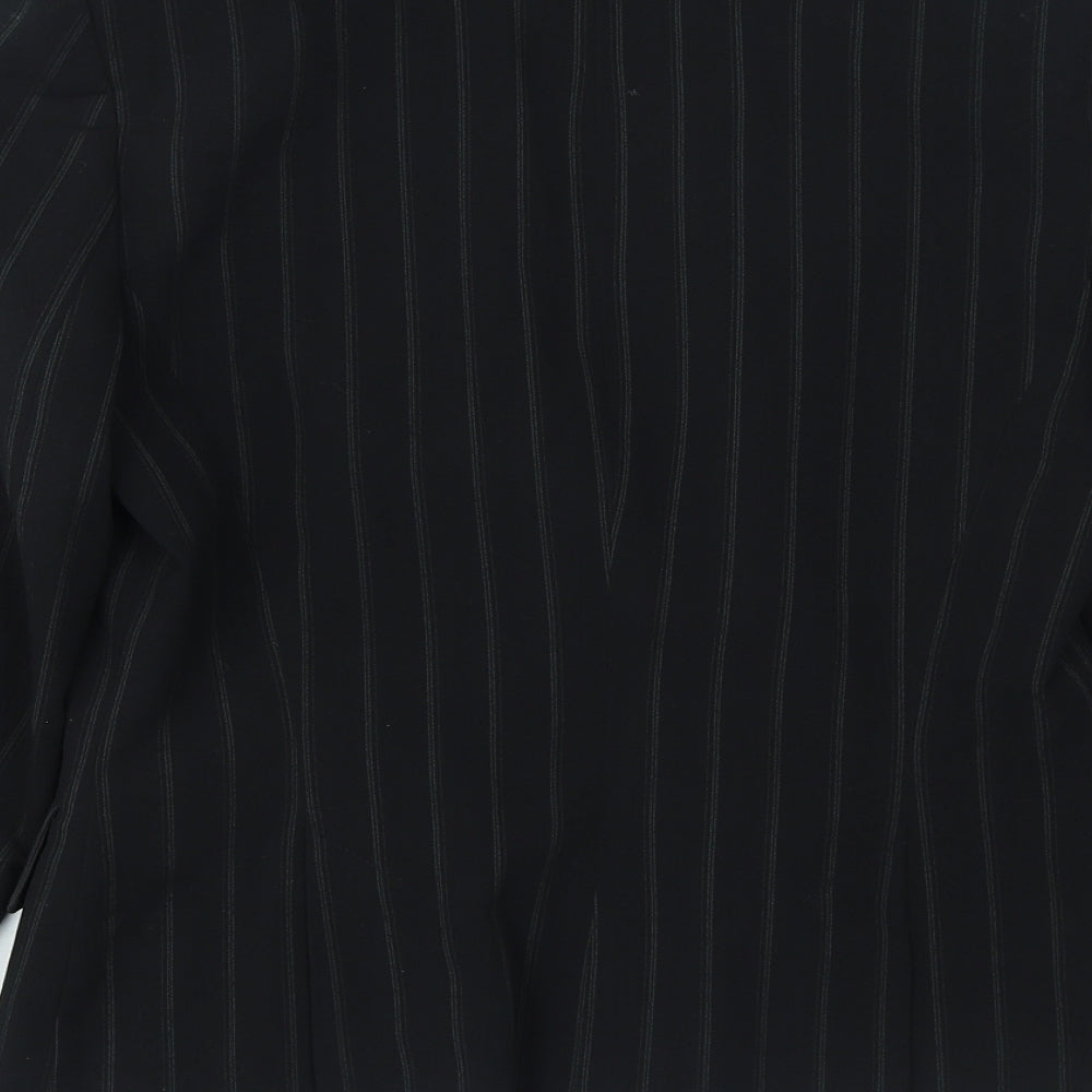 Womens UK Size 10 Internacionale Regular Black Blazer