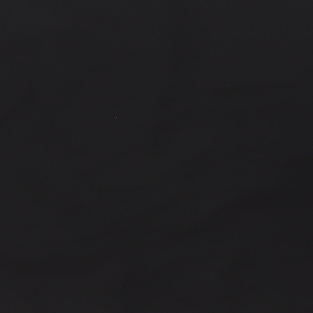 Nasty Gal Womens Black Polyester Straight & Pencil Skirt Size 10 Zip - Slit bottom of dress on back.