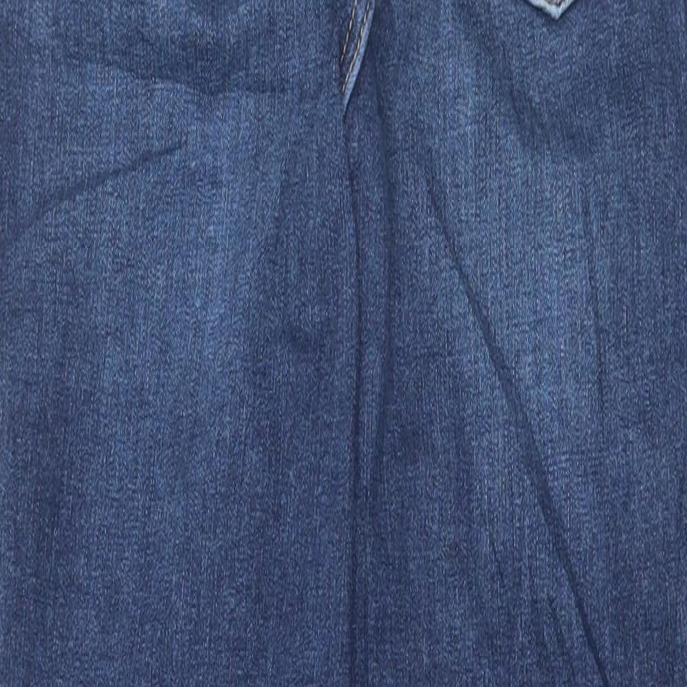 Womens UK Size 8 Marks and Spencer Regular Fit Skinny Blue Jeans
