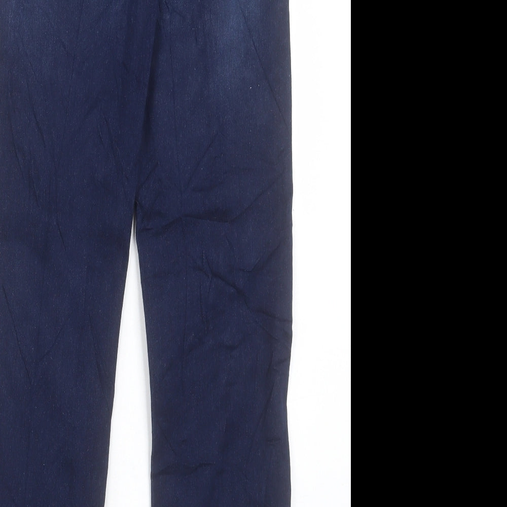 Womens UK Size 8 Marks and Spencer Regular Fit Straight Blue Jeans