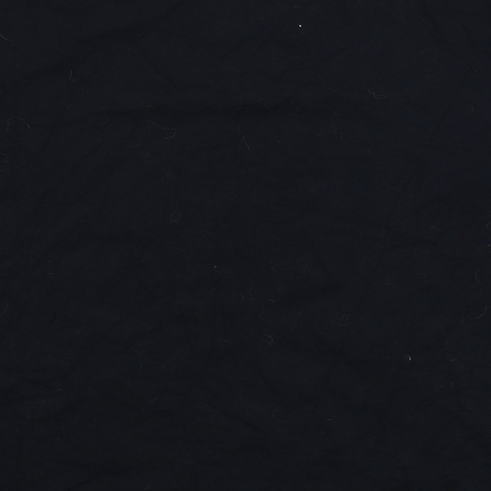 Womens UK Size S ELVI Black Basic T-Shirt