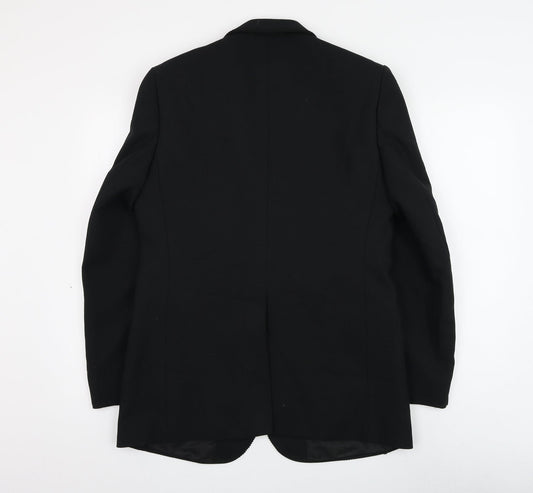 Mens UK Size 38 Grendale Regular Black Suit Jacket