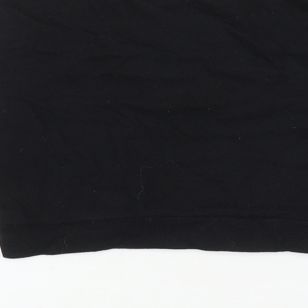 PEP Girls Black Colourblock Cotton Pullover Sweatshirt Size 7-8 Years Pullover - Inspire