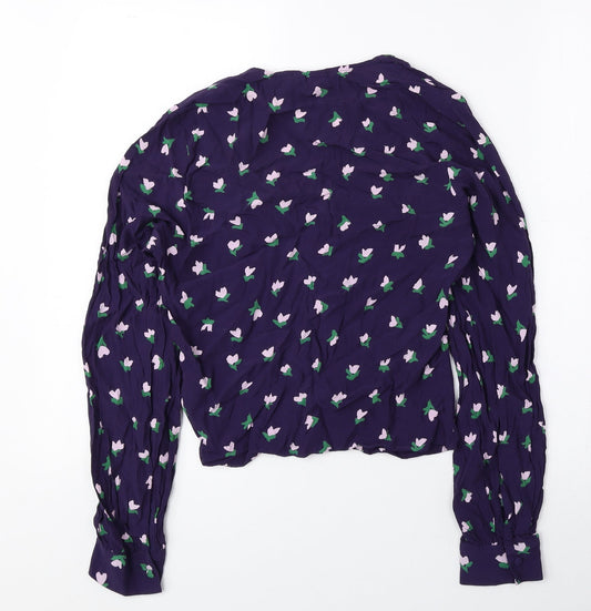 Womens UK Size 6 H&M Basic Blouse