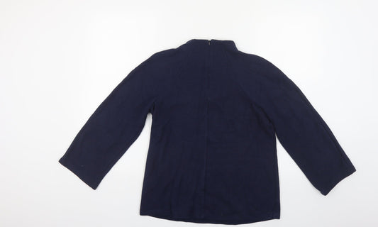 Womens UK Size 12 Marks and Spencer Blue Pullover Jumper