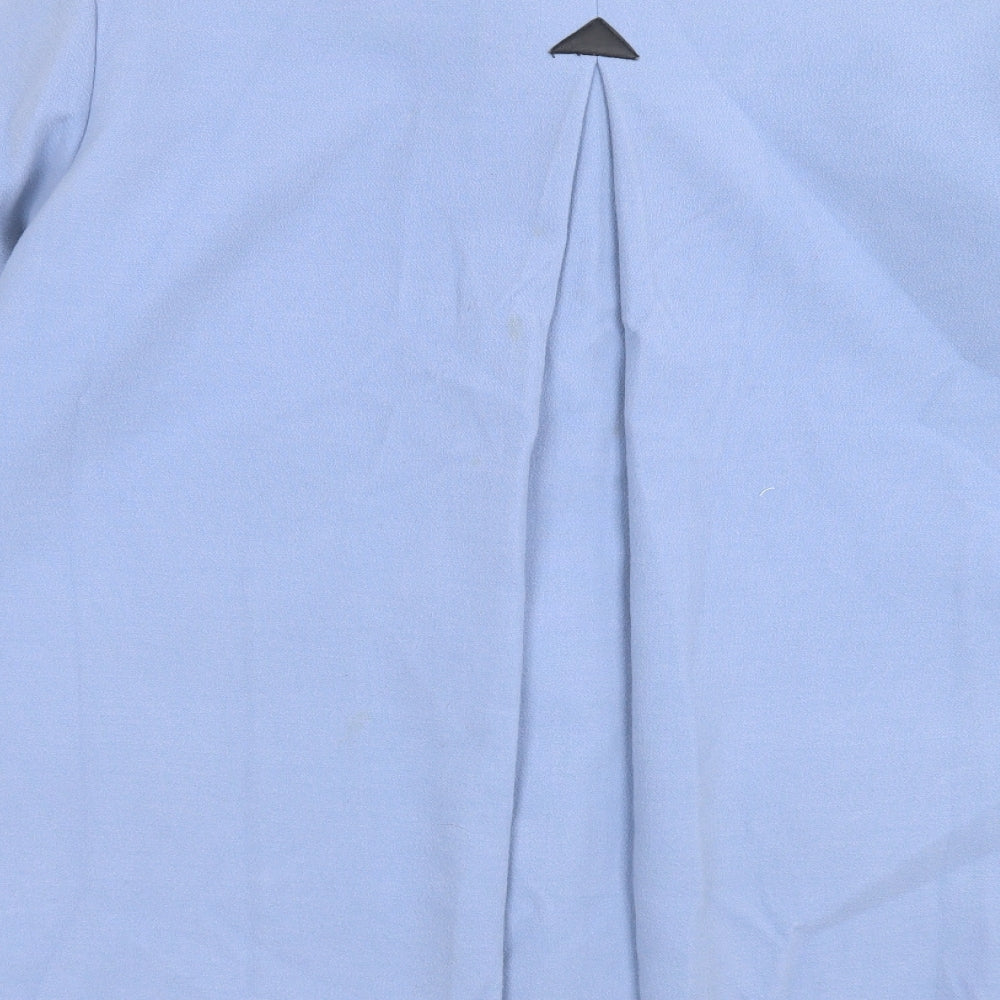 Womens UK Size 10 Special Collection Blue Overcoat