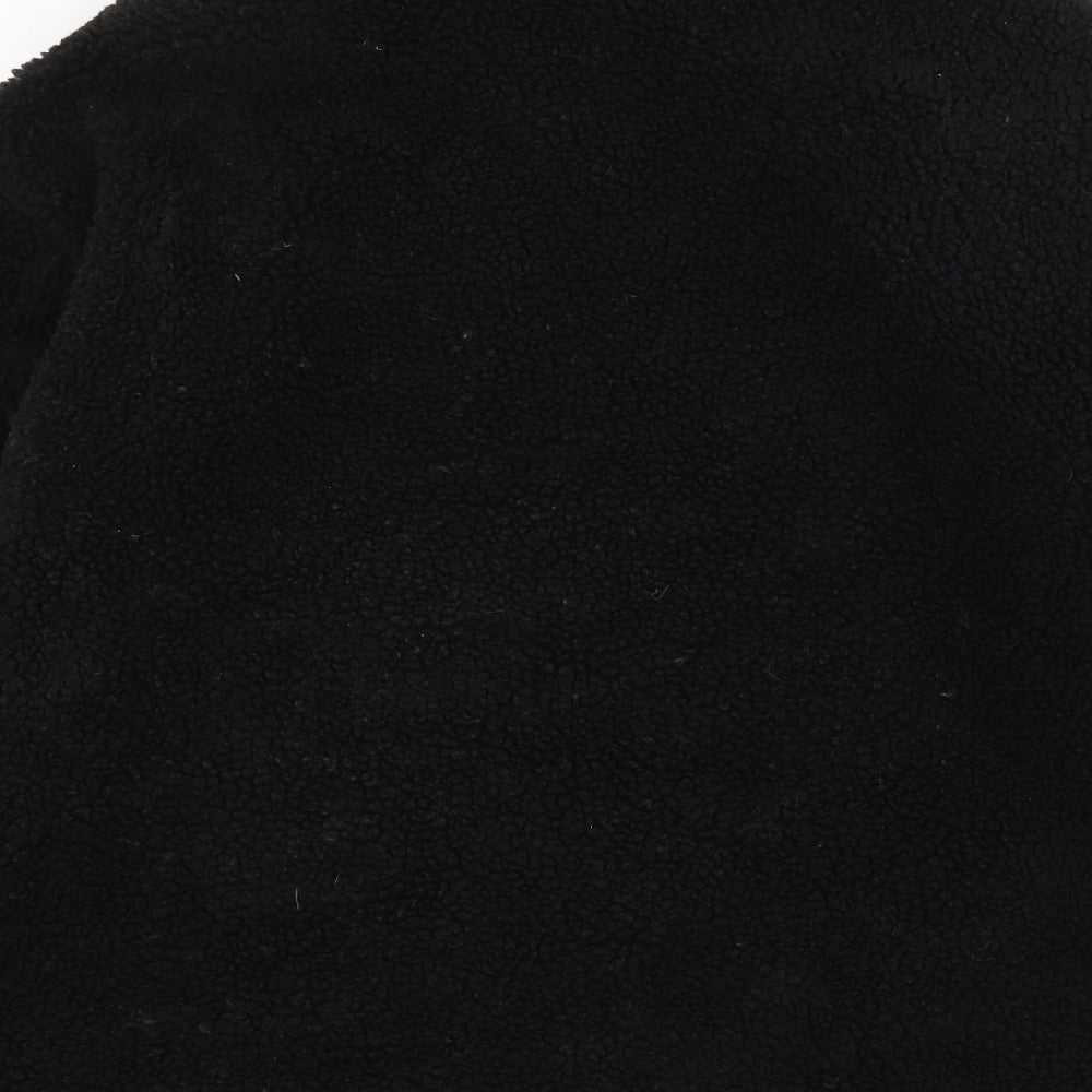 Missguided Womens Black Jacket Size 8 Zip