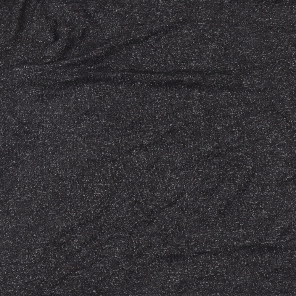 George Womens Grey Round Neck Viscose Pullover Jumper Size L