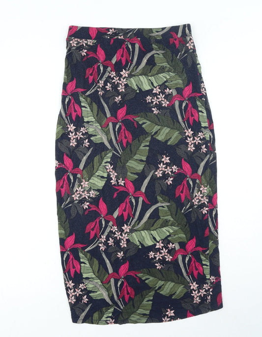 Womens UK Size XS Oasis Wrap Jersey Skirt