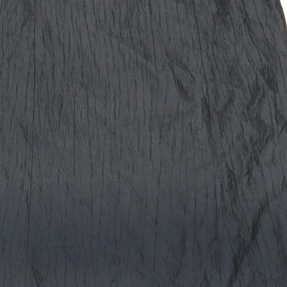 Klass Womens Grey Polyester Flare Skirt Size 20 Zip