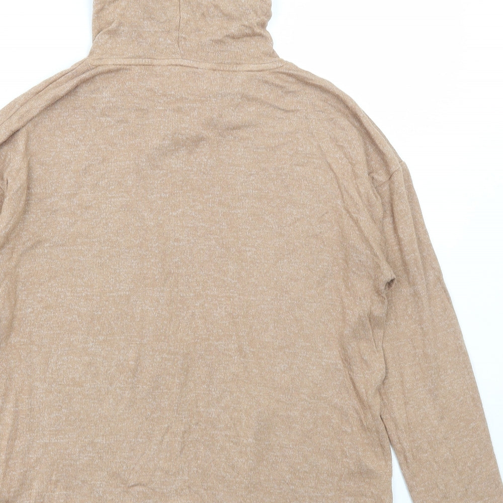 Womens UK Size 6 Marks and Spencer Beige Pullover Hoodie