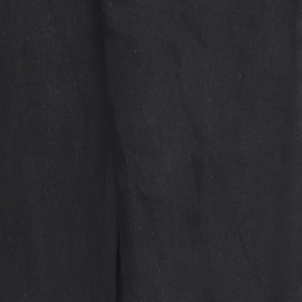 Primark Womens Black 100% Cotton Skinny Jeans Size 8 L33 in Regular Button