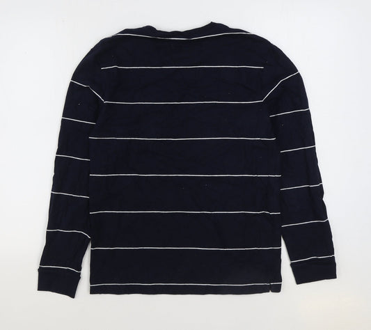 Mens UK Size S Marks and Spencer Blue Pullover Sweatshirt