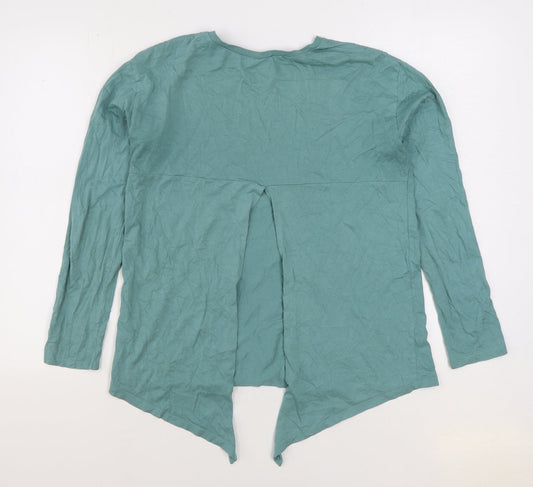 Womens UK Size 8 ASOS Green Basic T-Shirt