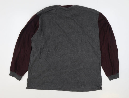Mens UK Size L Easy Grey Pullover Sweatshirt