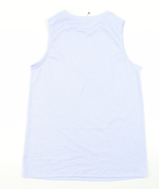 Womens UK Size 14 Marks and Spencer Purple Tunic Tank