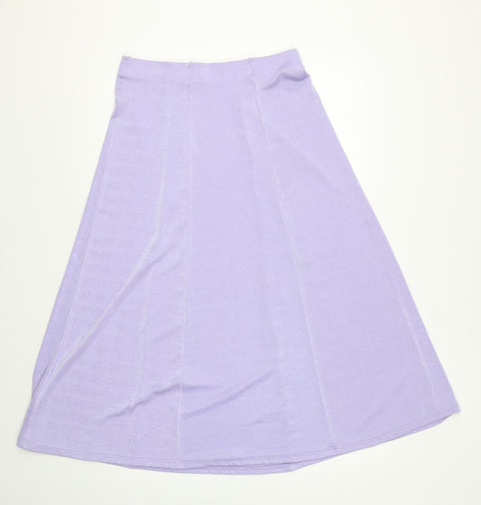 Womens UK Size L Preworn Skater Jersey Skirt