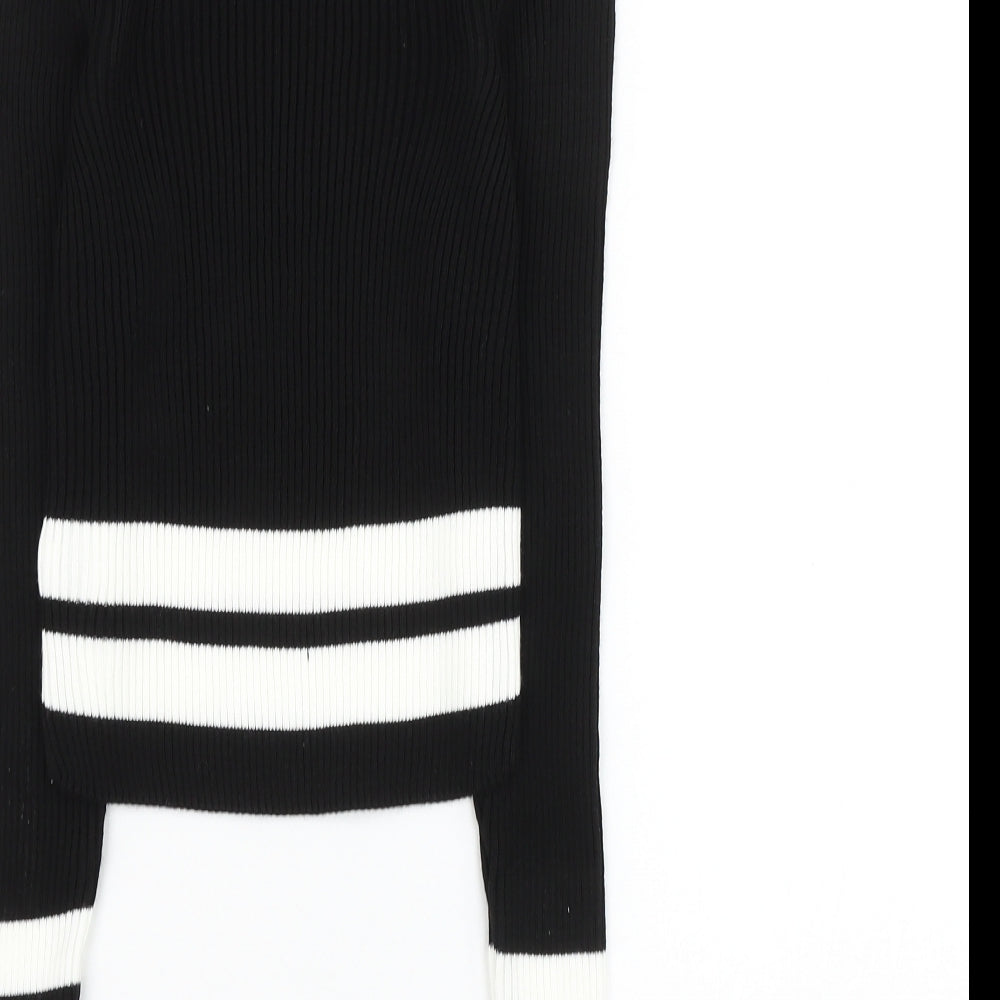 Womens UK Size 8 Select Black Pullover Jumper
