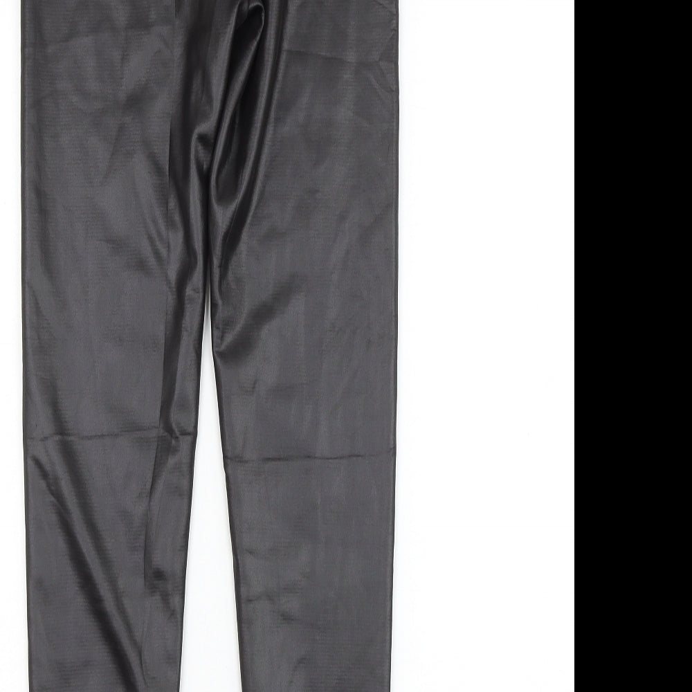 Womens UK Size S Preworn Capri Black Leggings
