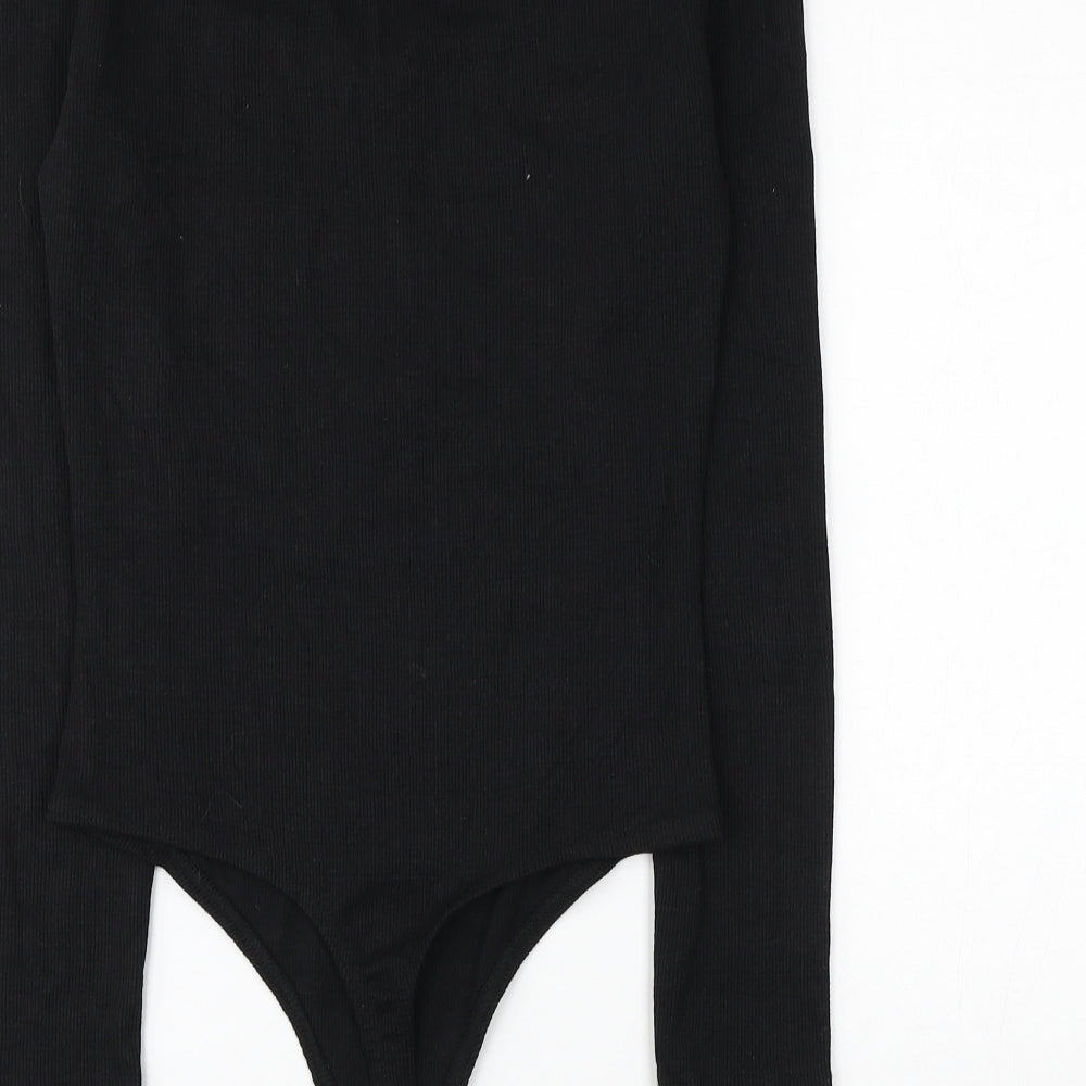 Missguided Womens Polyester Bodysuit One-Piece Size 12 Snap