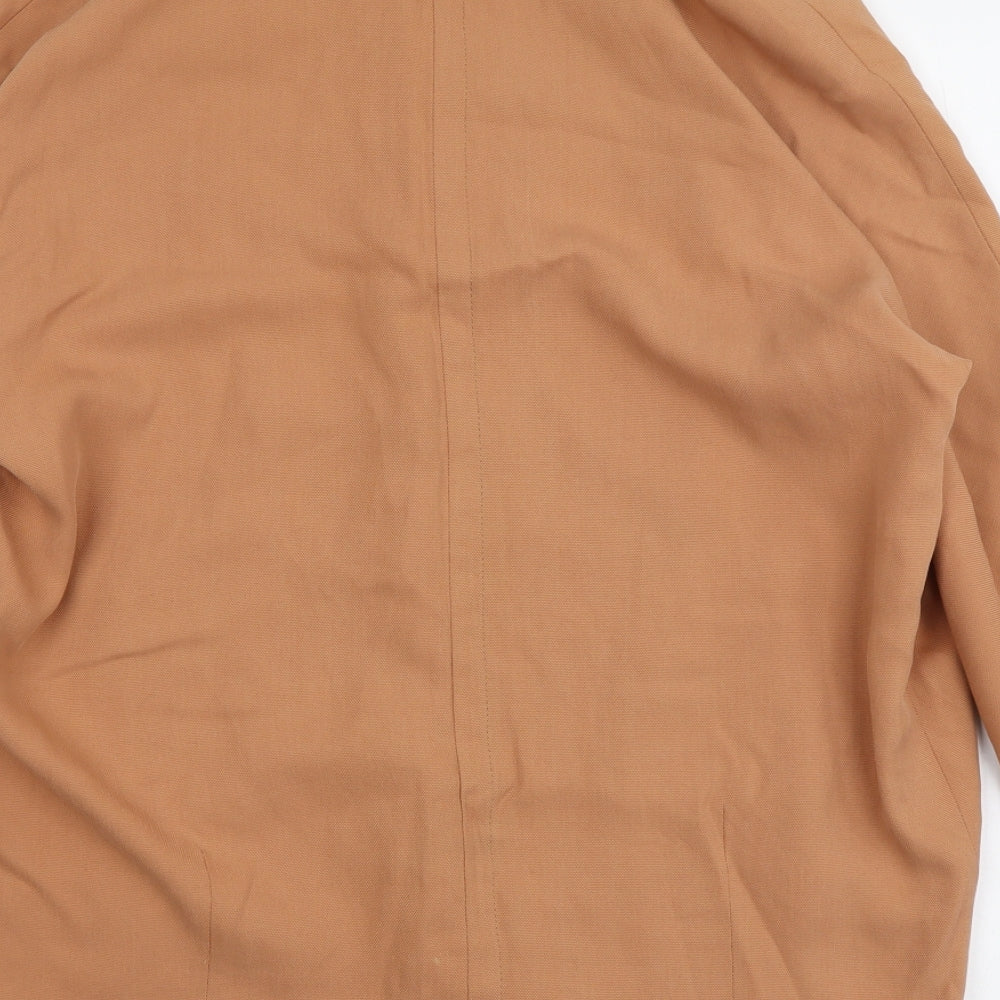 Womens UK Size XS Zara Beige Jacket