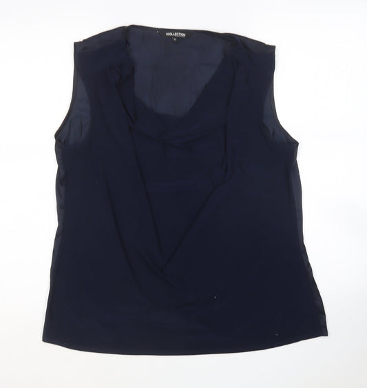 Womens UK Size 18 Debenhams Blue Basic Blouse