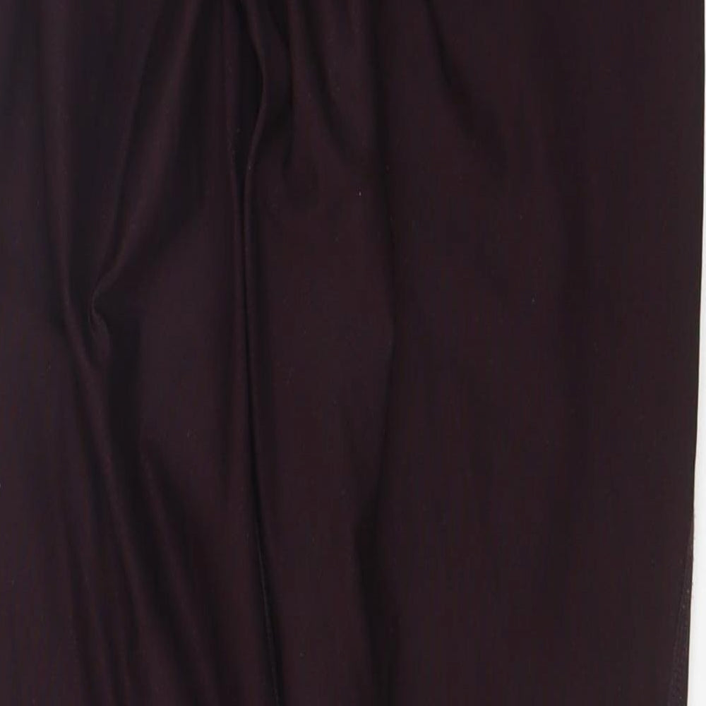 H&M Womens Red Polyester Compression Leggings Size M L27 in Regular Pullover