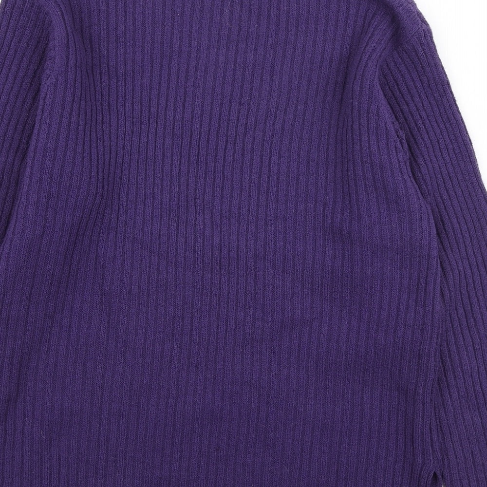 Womens UK Size S Tigi Purple Pullover Jumper