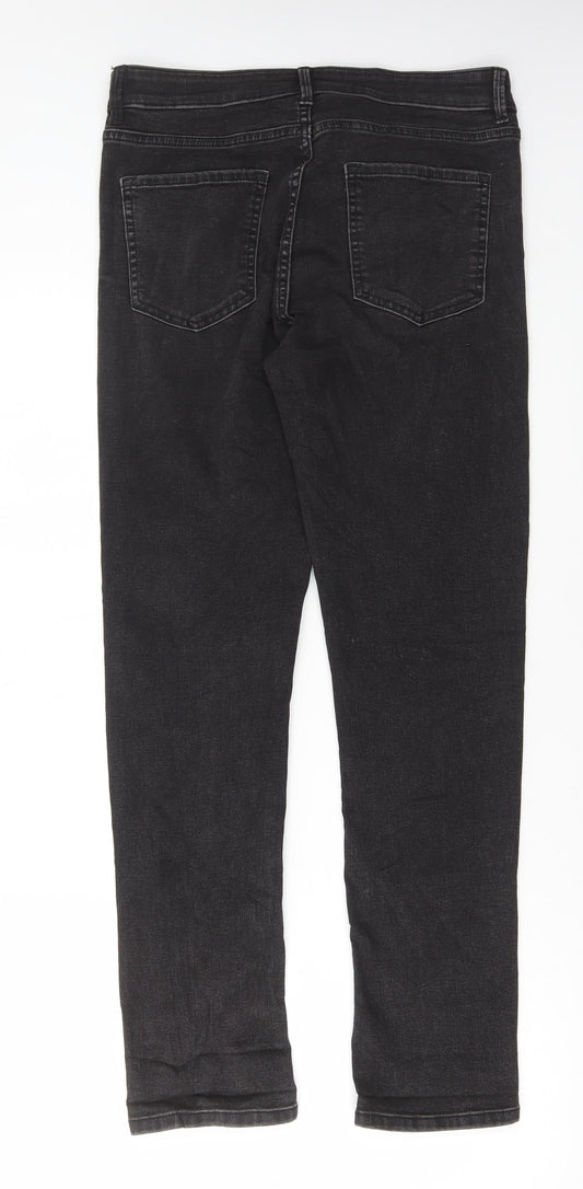 Womens UK Size 12 Marks and Spencer Regular Fit Skinny Grey Jeans