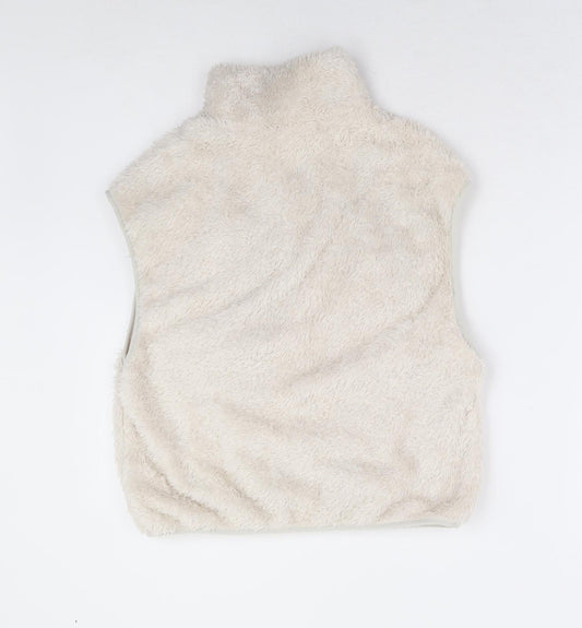 Womens UK Size XS H&M Beige Vest Jumper