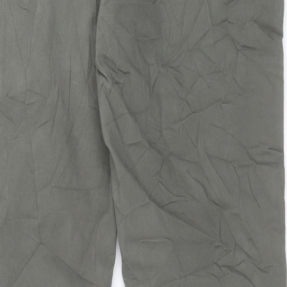 Marks and Spencer Mens Green Cotton Skinny Jeans Size 44 in L33 in Regular Button - Long Leg