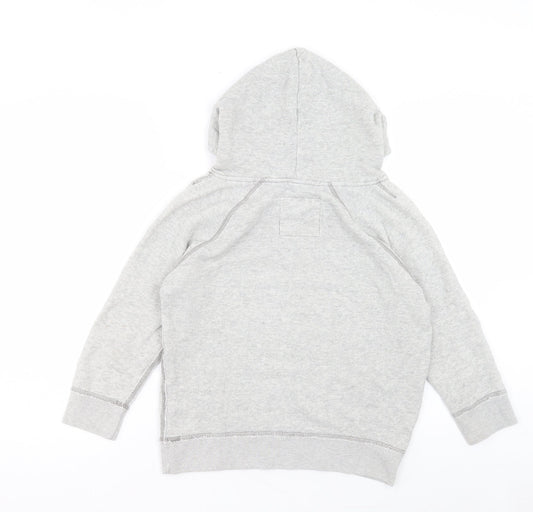 Hollister Womens Grey Cotton Pullover Hoodie Size XS Pullover