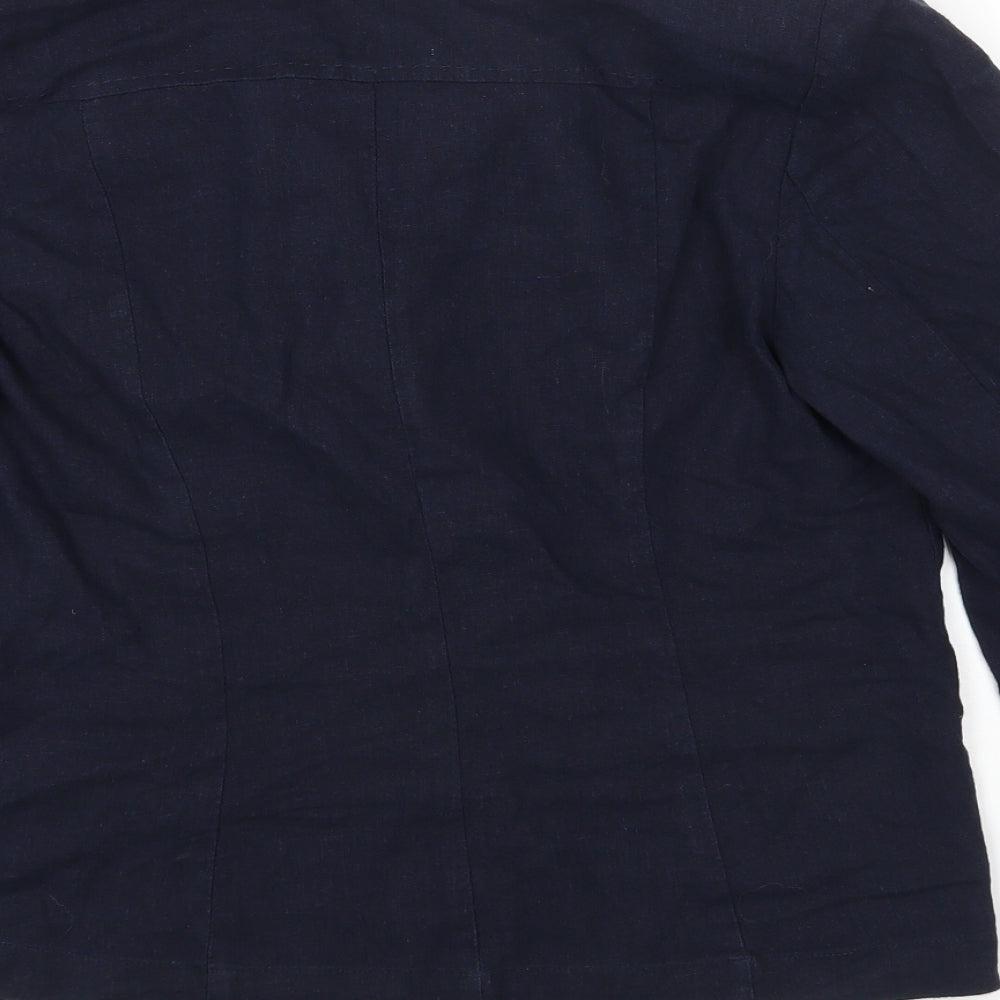 Womens UK Size 10 Papaya Blue Jacket