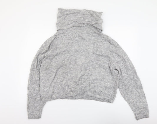 Womens UK Size S H&M Grey Pullover Jumper
