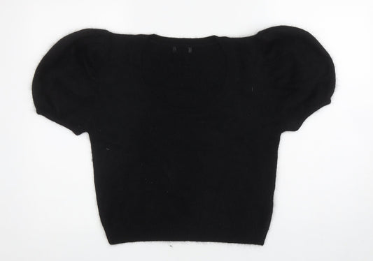 Womens UK Size 10 Matalan Black Pullover Jumper