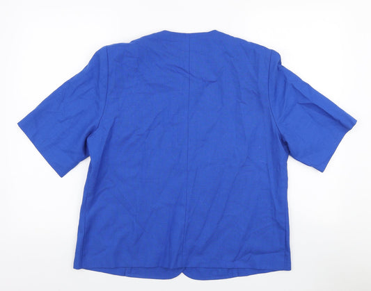 Womens UK Size 16 Gordon Wyatt Blue Jacket