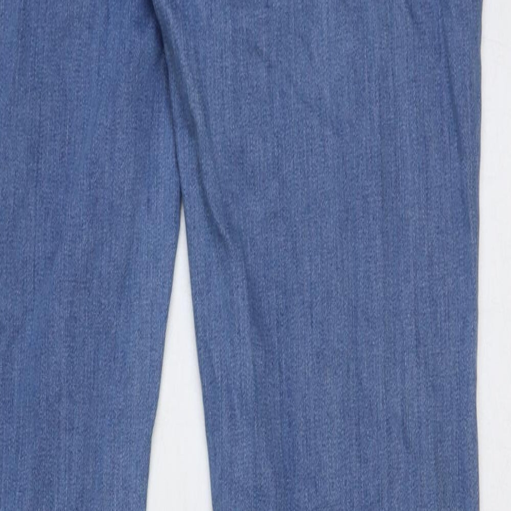 Mens UK Size 32 in Selected Regular Fit Straight Blue Jeans
