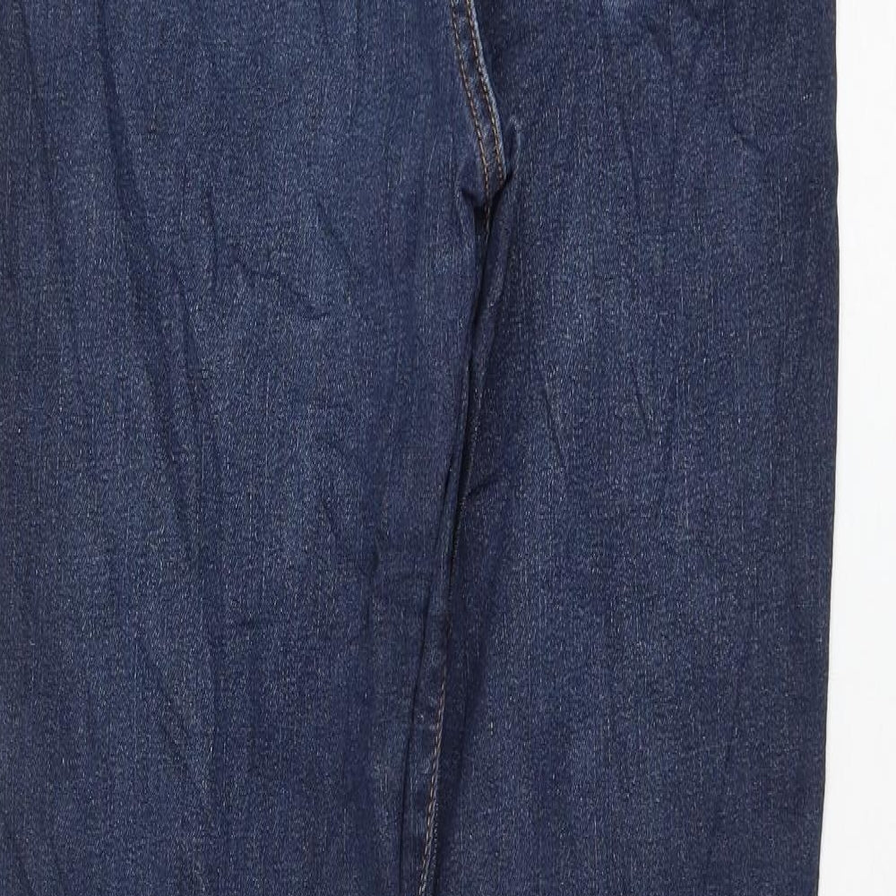 Womens UK Size 34 in H&M Regular Fit Skinny Blue Jeans