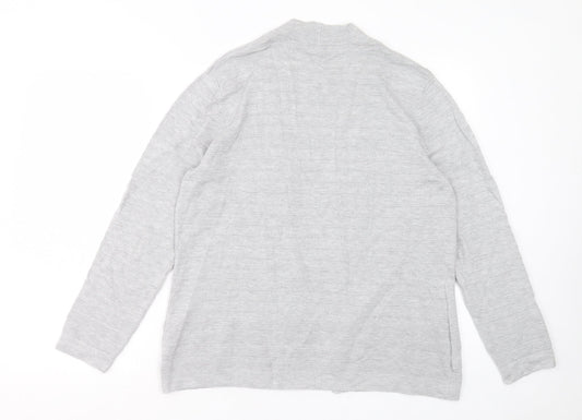 Womens UK Size L CC Grey Cardigan Jumper