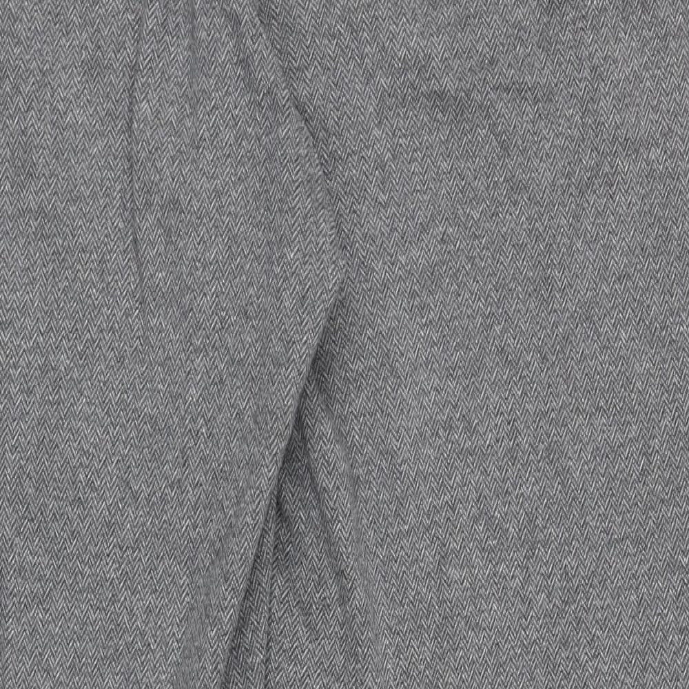 Womens UK Size 10 OPUS Regular Fit Capri Grey Trousers