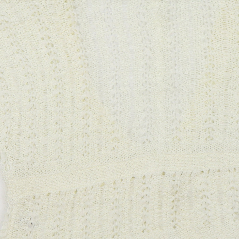 Womens UK Size M Principles Ivory Cardigan Jumper